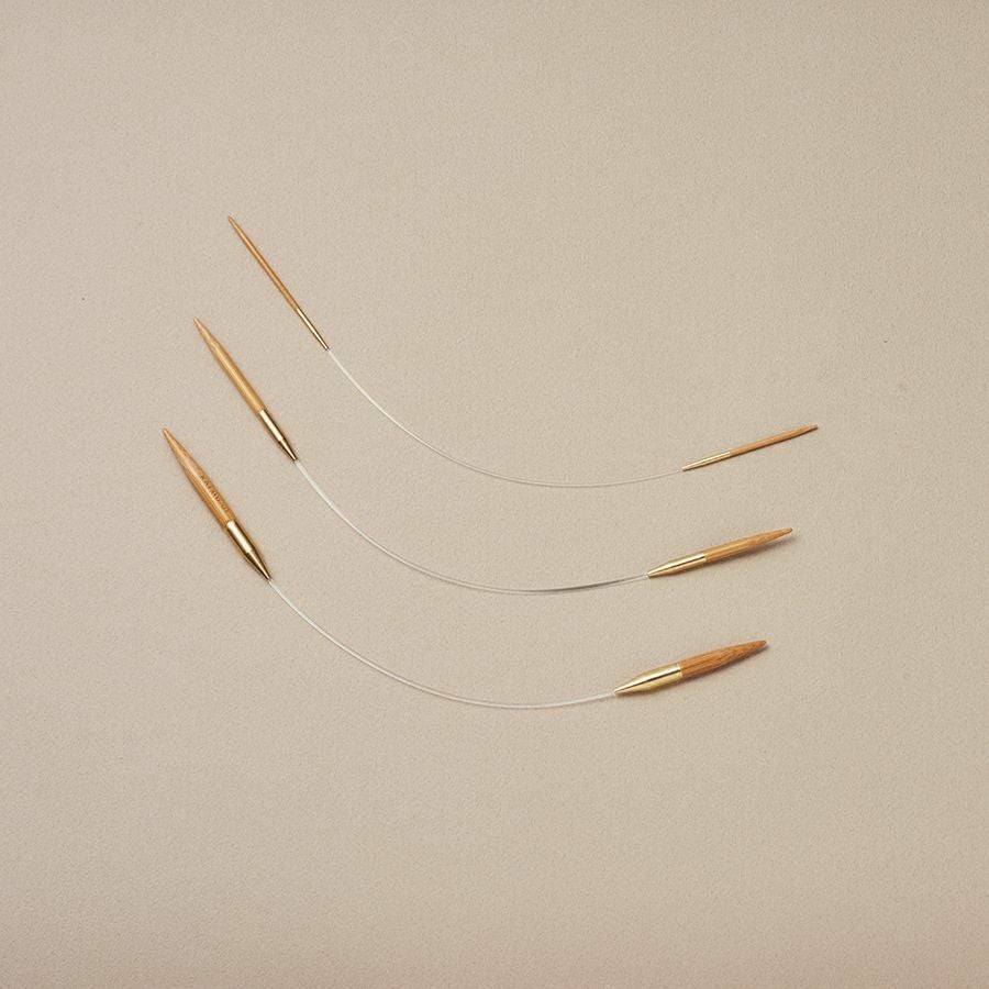 Seeknit Umber 非対称輪針 G 23cm［12号、13号、14号、15号