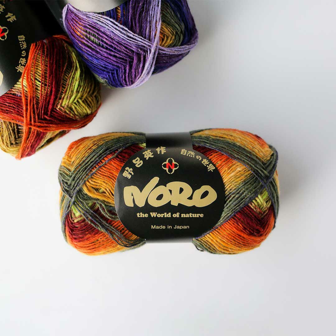 野呂英作】NORO くれよんソックヤーン S185 | Seeknit store 野呂英作】NORO くれよんソックヤーン S185 | Seeknit store