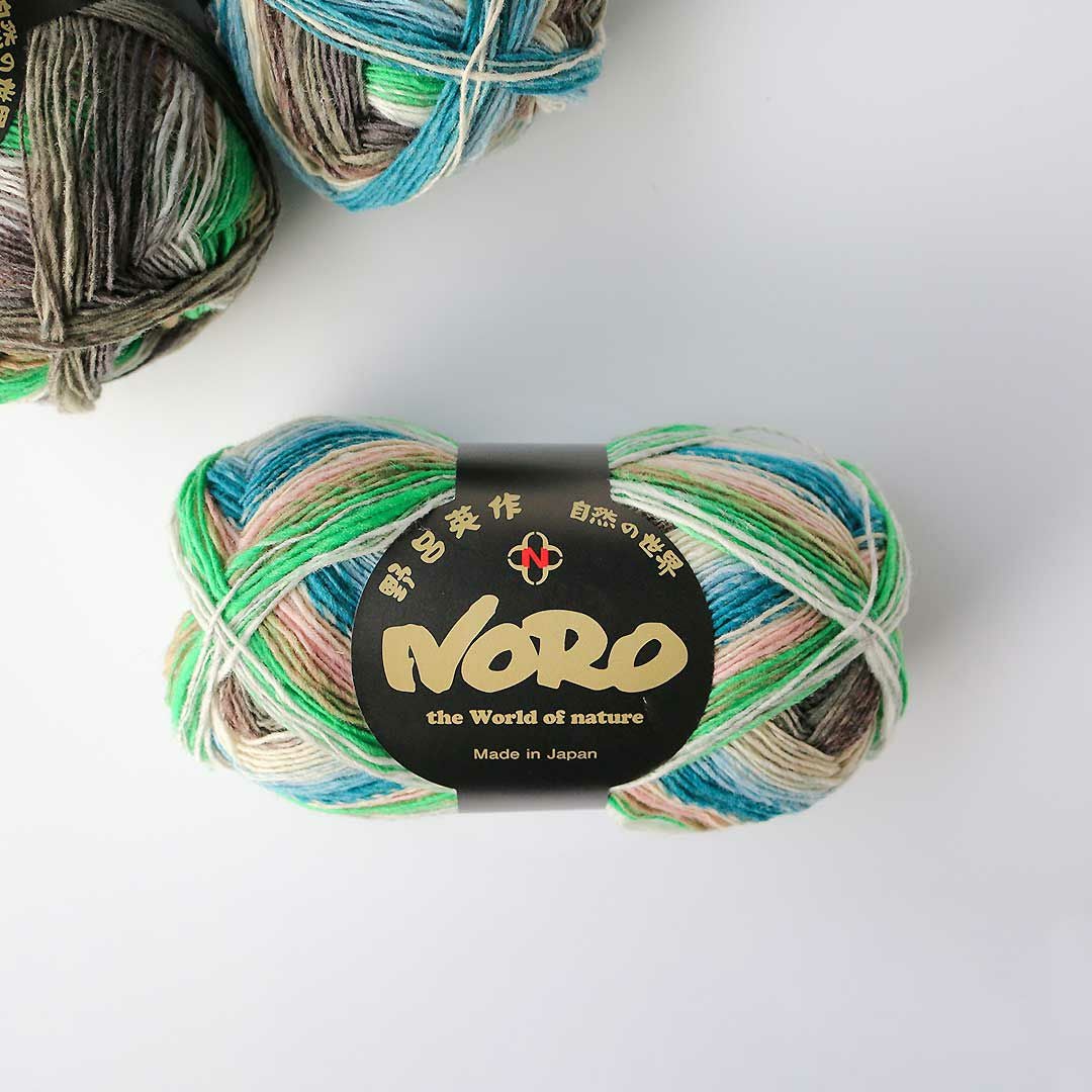 野呂英作】NORO くれよんソックヤーン S343 | Seeknit store