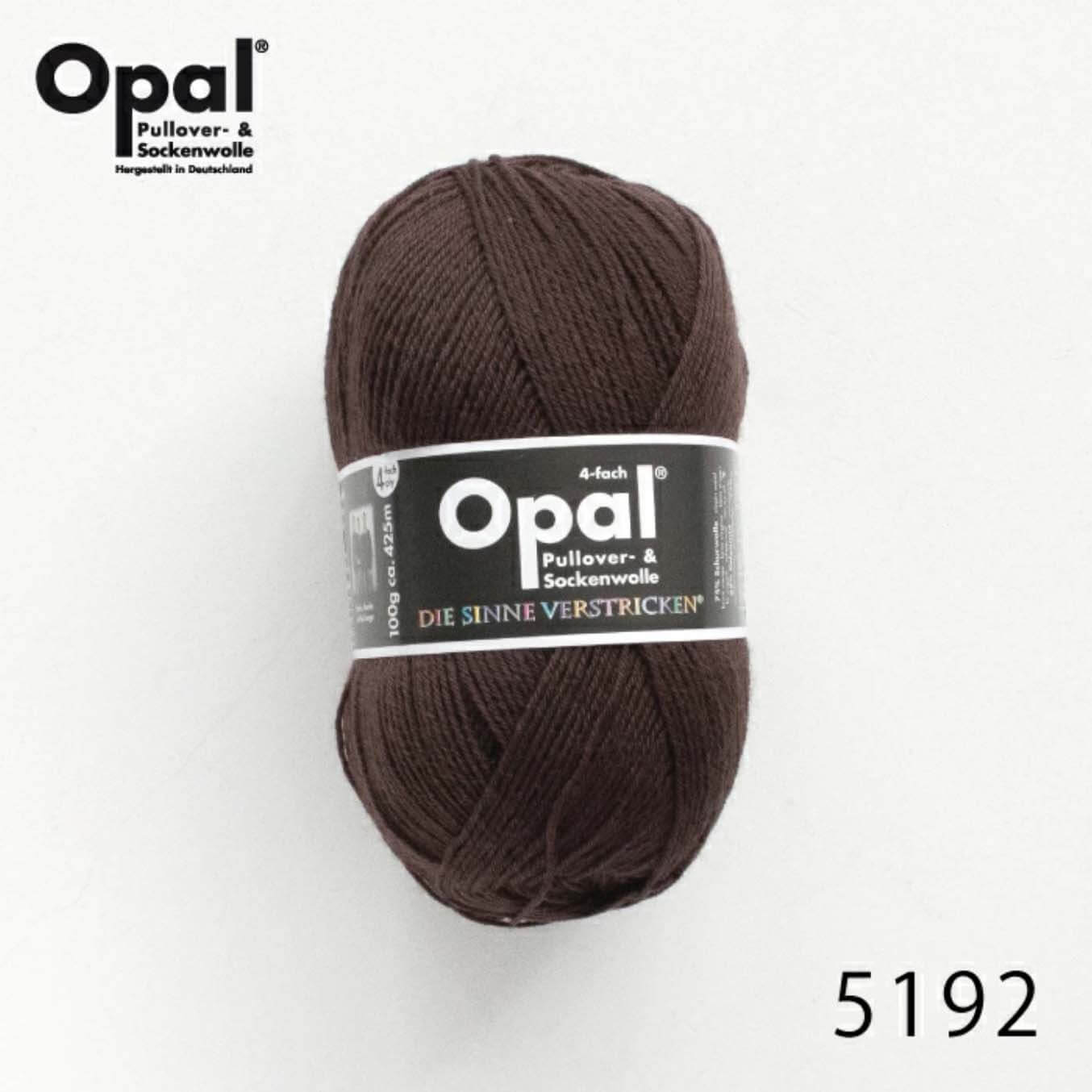 Opal Uni 5192 / ブラウン | Seeknit store