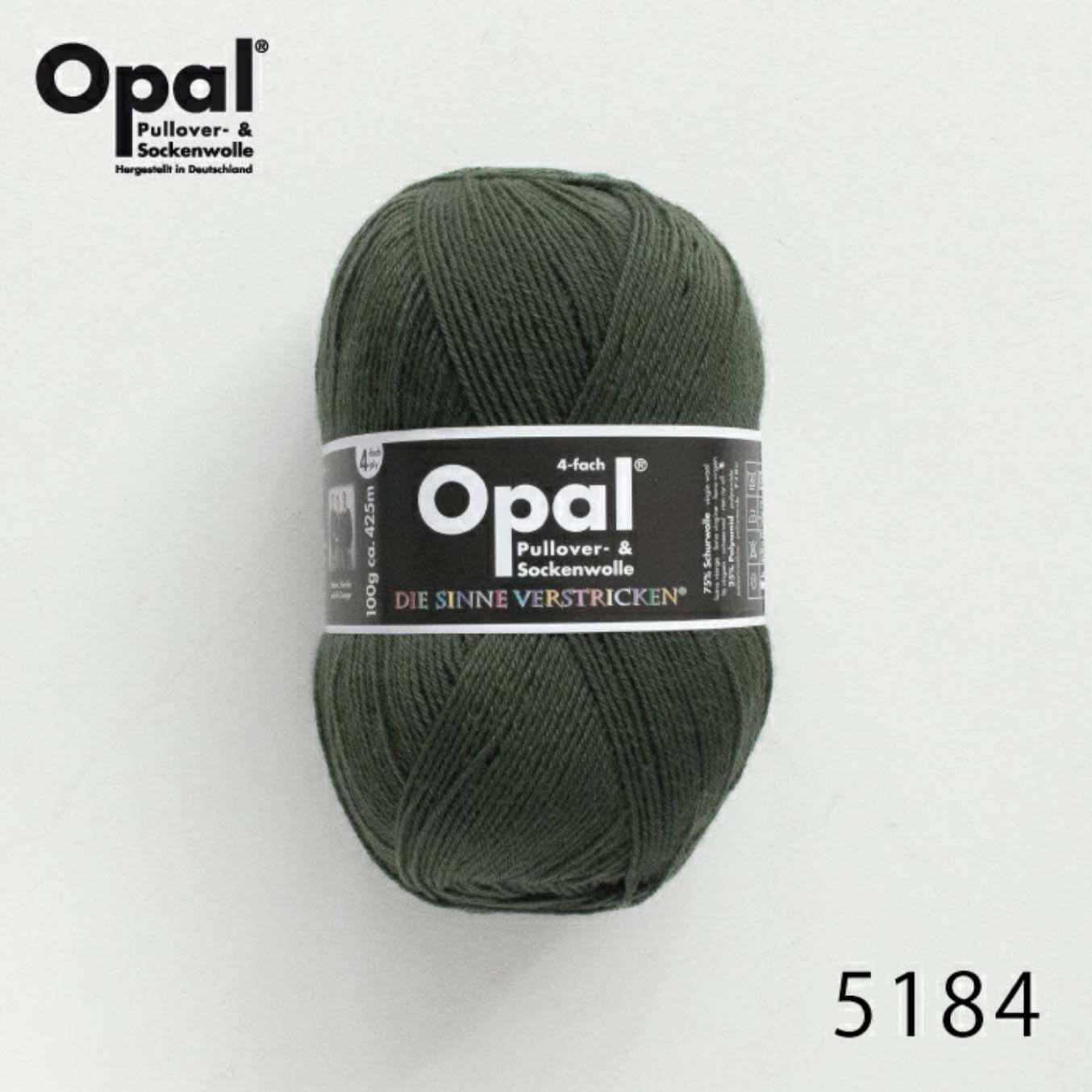 Opal Uni 5184 / オリーブグリーン | Seeknit store
