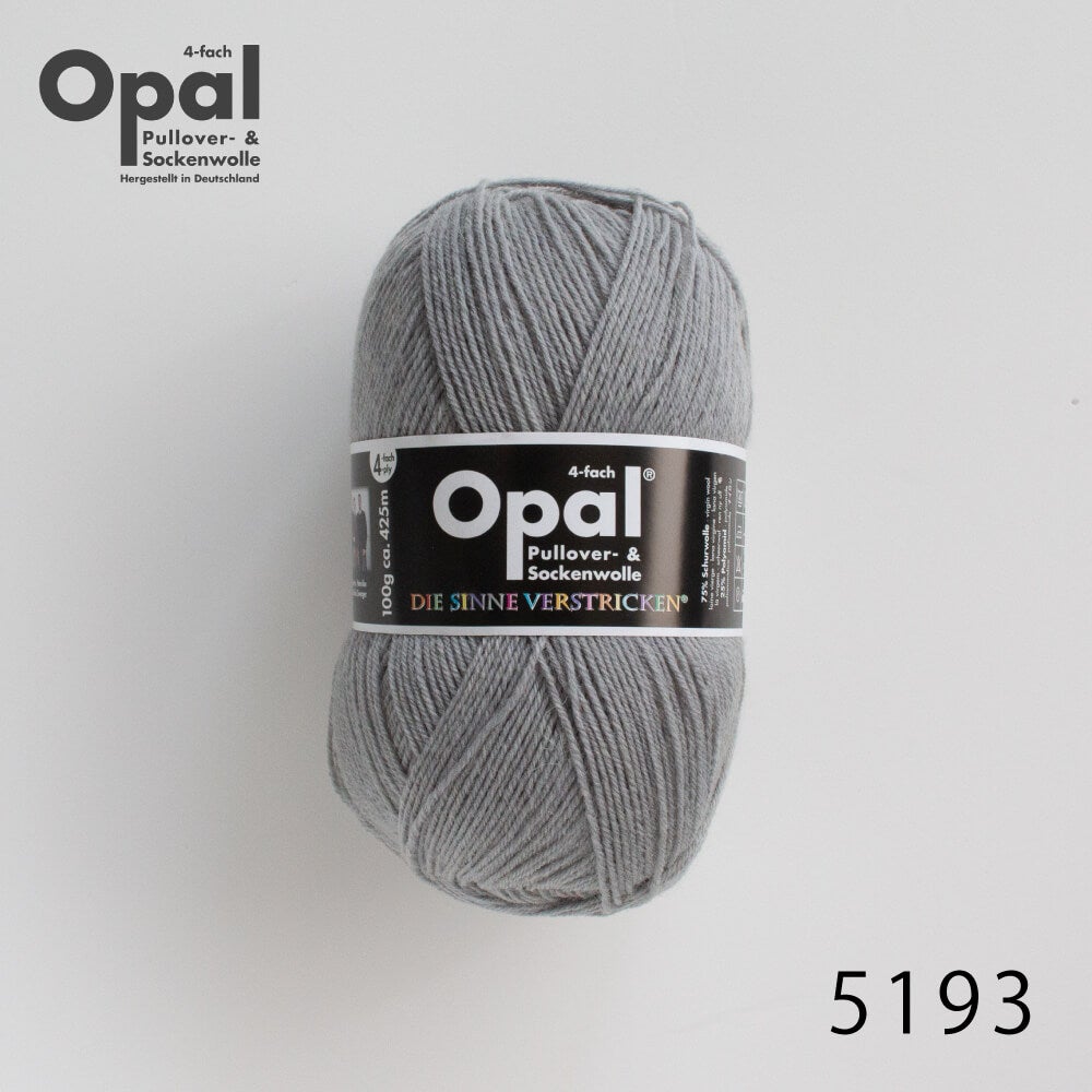 Opal Uni 5193 / グレー | Seeknit store