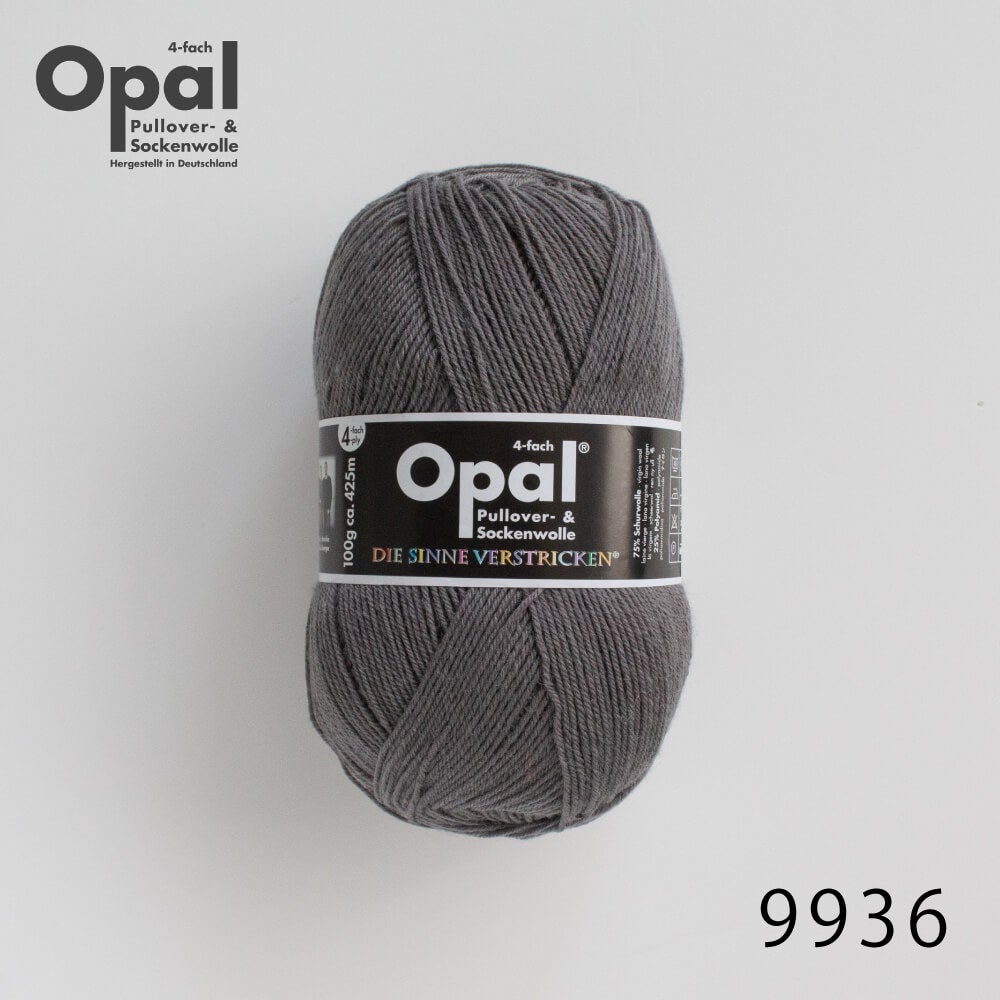 Opal Uni 9936 / スモークグレー | Seeknit store