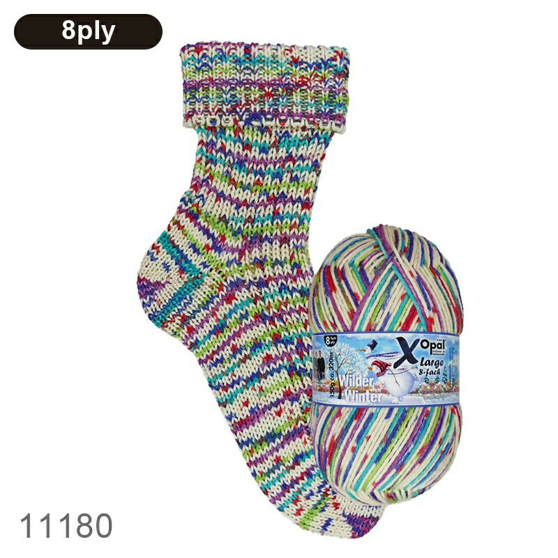 Opal Xlarge Wilder Winter 8ply（ワイルド ウィンター）11180 11181