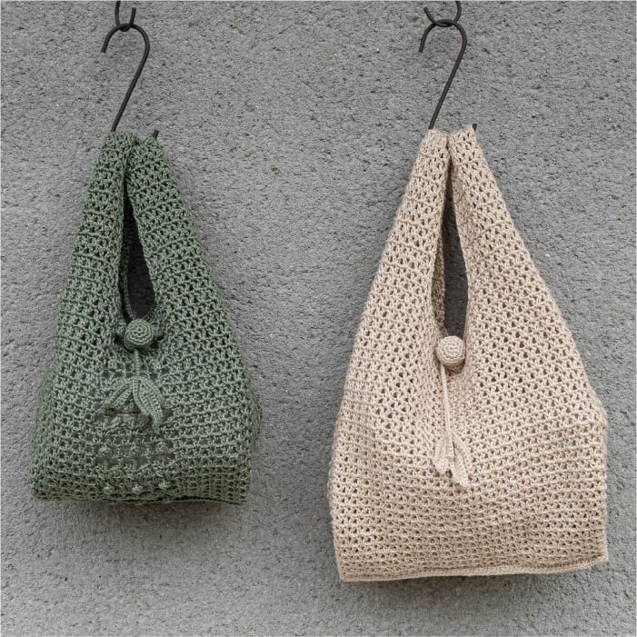 MK-007】かぎ針編みのエコバッグ レシピ | Seeknit store