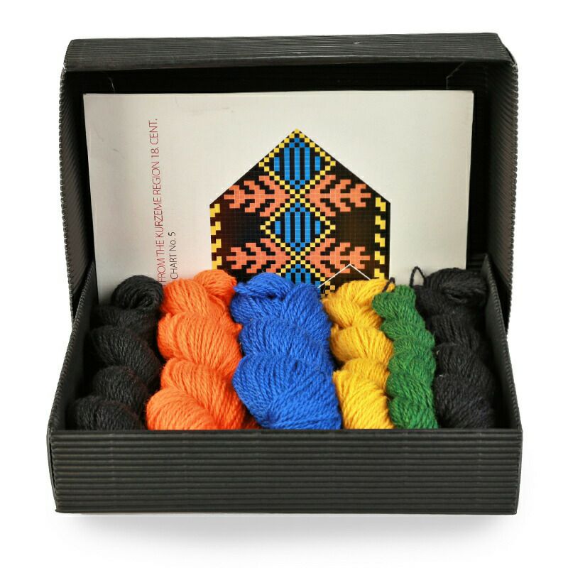 Hobbywool ラトビアミトンキット “Kurzeme”5 | Seeknit store