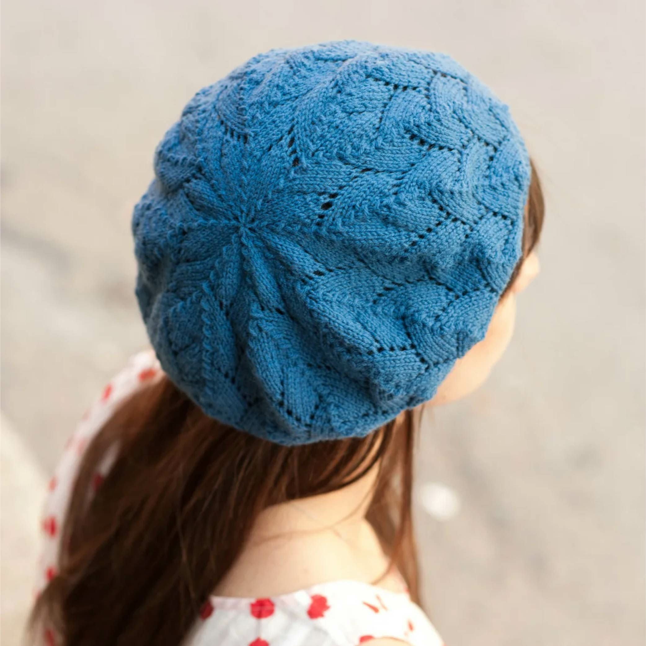 porthole beret ベレー帽 レシピ【Finch】【Quince&Co】【seeknit