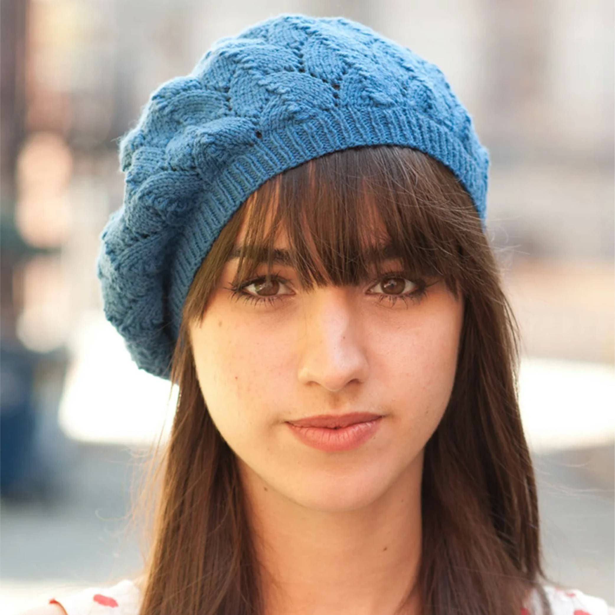 porthole beret ベレー帽 レシピ【Finch】【Quince&Co】【seeknit