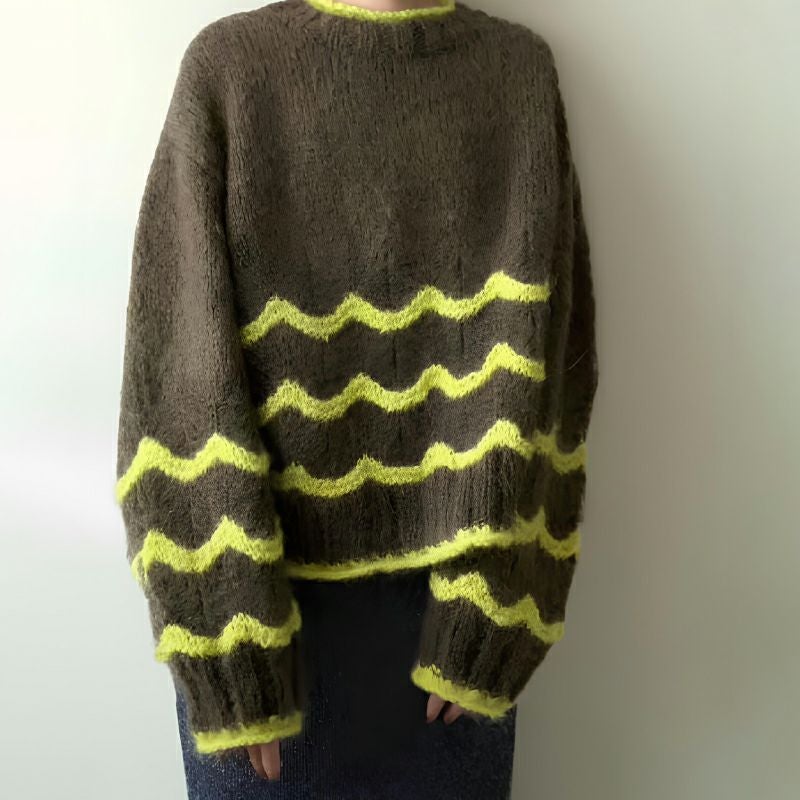 Mar Sweater Pattern ［FoFo］ | Seeknit store