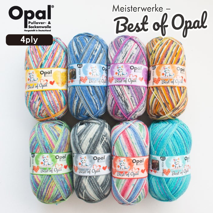 OPAL オパール 460ml Opal Meisterwerke Best of Opal 4ply（ベストオブオパール）1016 1033
